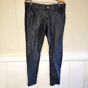 Bisou Bisou‎ Faux Leather Pant